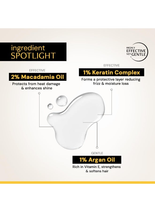 ديكونستركت سيروم علاج الشعر بالكيراتين من دي كونستركت للشعر المجعد والتالف والضعيف | مع حماية من الشمس بعامل حماية 50 | غني بالكيراتين وزيت الأرغان | لجميع أنواع الشعر | للنساء والرجال | 50 مل - Image 4